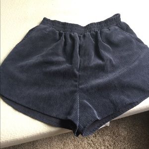 Super Cute Navy Corduroy Shorts!